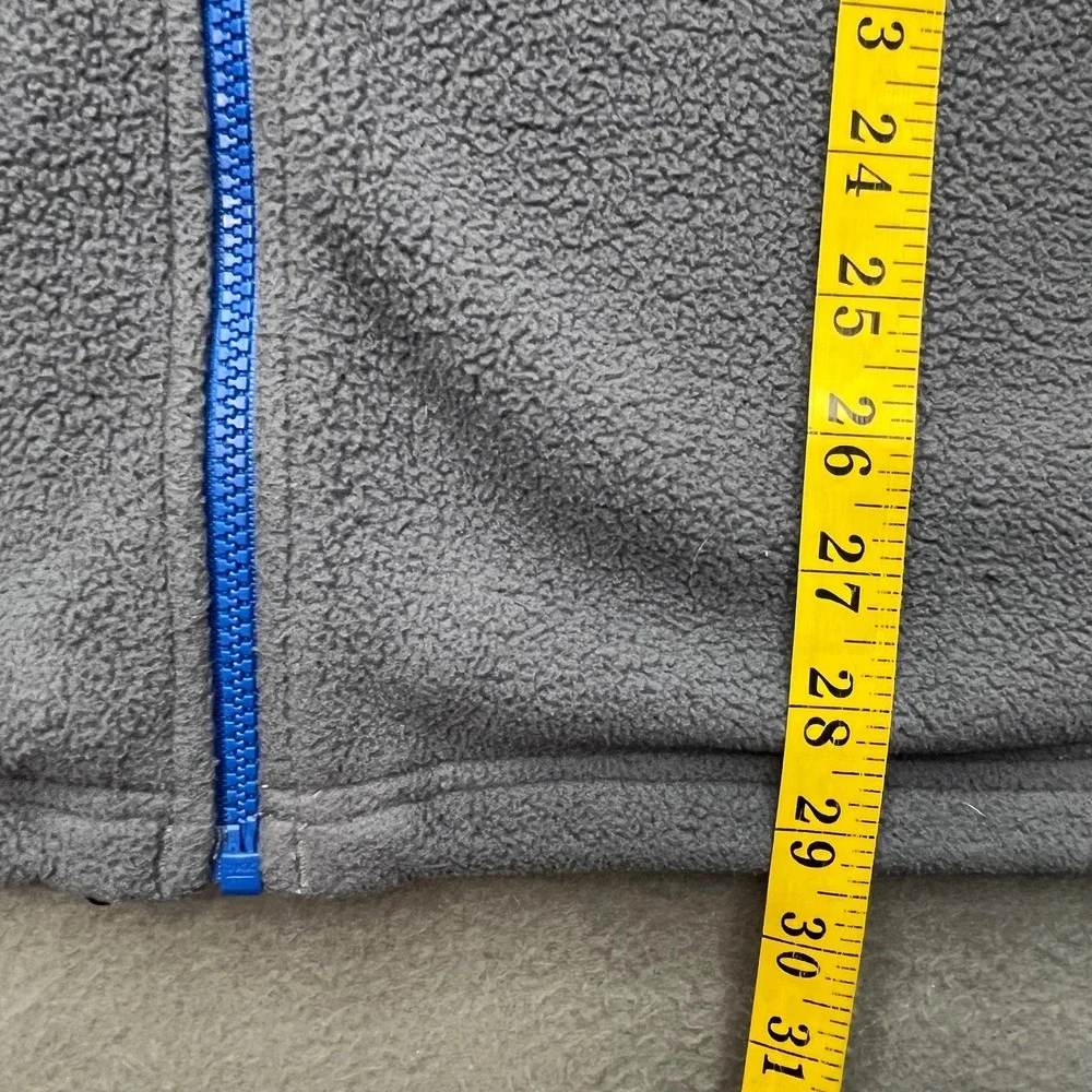 The North Face Men Jacket Gray Blue Polyester XL Full Zip T164 Gorpcore Outdoor